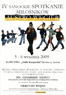 IV Sanockie Spotkanie Miłośnik&oacute;w Austro-Węgier