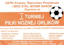 I Turniej Piłki Nożnej Orlik&oacute;w