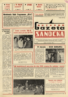 Gazeta Sanocka "Autosan", 1986, nr 4
