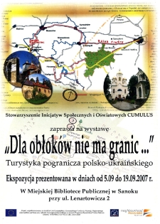 "Dla obłok&oacute;w nie ma granic..." : Turystyka pogranicza polsko-ukraińskiego