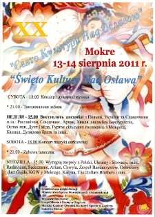XX Święto Kultury Nad Osławą = XX СВЯТО КУЛЬТУРИ НАД ОСЛАВОЮ