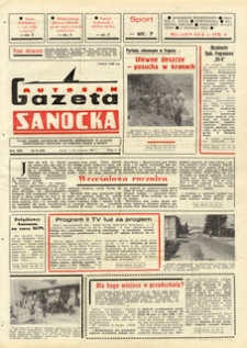 Gazeta Sanocka "Autosan", 1986, nr 25