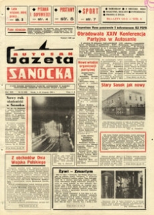 Gazeta Sanocka "Autosan", 1986, nr 31