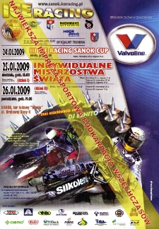 III Ice Racing Sanok Cup 2009 : Indywidualne Mistrzostwa Świata