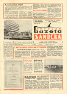 Gazeta Sanocka "Autosan", 1978, nr 19