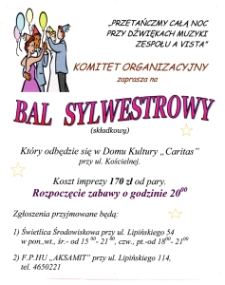 Bal Sylwestrowy