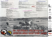 IV Festiwal Teatralny Moroch&oacute;w/MopoxB 2008