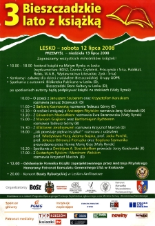 3 Bieszczadzkie lato z książką