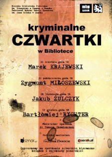 Kryminalne czwartki w bibliotece