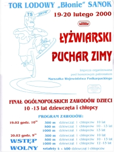 Łyżwiarski Puchar Zimy : Finał Og&oacute;lnopolskich Zawod&oacute;w Dzieci : 10-13 lat dziewczęta i chłopcy