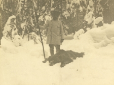 7. [Polowanie na niedźwiedzie w roku 1913 nad jeziorem Onega. Puzyna, G&ouml;tz, Sommaruga. 1913]