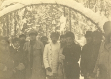 15. [Polowanie na niedźwiedzie w roku 1913 nad jeziorem Onega. Puzyna, G&ouml;tz, Sommaruga. 1913]