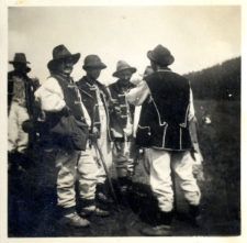 18. Grupy regionalne na Święcie G&oacute;r w Sanoku. 1936