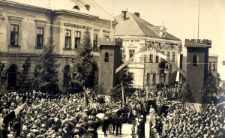 89. [Powitanie wojska. Brzoz&oacute;w, 1938]