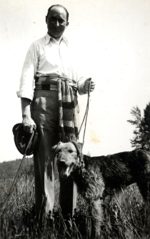 147. Ferku Trenkwald z "Czempem". 1938