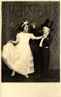 3. Duda Fingerchut z denserem. Sanok, 1936