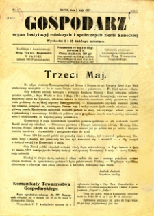 Gospodarz, 1927, nr 7