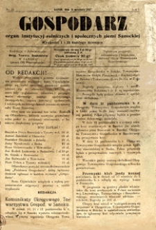 Gospodarz, 1927, nr 15