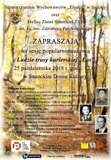 Ludzie trasy kurierskiej "Las" : sesja popularnonaukowa