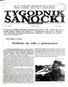 Tygodnik Sanocki, 1991, nr 9