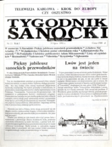Tygodnik Sanocki, 1991, nr 11
