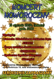 Koncert Noworoczny : 14 stycznia 2017