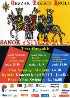 Orszak Trzech Kr&oacute;li : 6 stycznia 2017