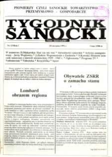 Tygodnik Sanocki, 1991, nr 15