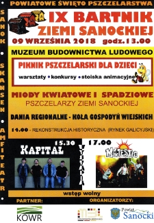 IX Bartnik Ziemi Sanockiej : Powiatowe Święto Pszczelarstwa