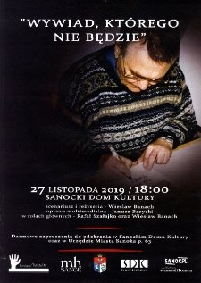 "Wywiad, kt&oacute;rego nie będzie"