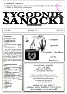 Tygodnik Sanocki, 1991, nr 29