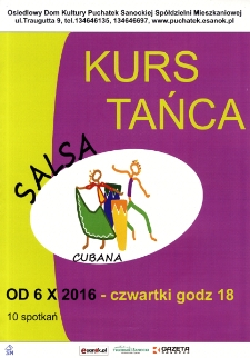 Kurs tańca : salsa