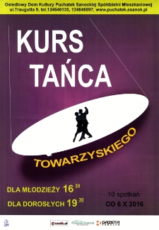 Kurs tańca towarzyskiego