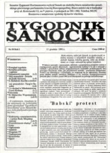Tygodnik Sanocki, 1991, nr 30