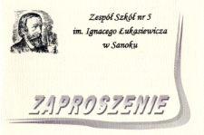 [Szok i innowacje zawodowe w Zespole szk&oacute;ł nr 5 w Sanoku : konferencja podsumowująca realizację projektu]
