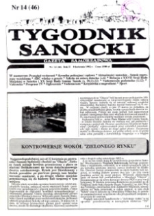Tygodnik Sanocki, 1992, nr 14
