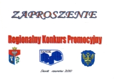 Regionalny Konkurs Promocyjny : uroczystość rozdania nagr&oacute;d