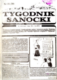 Tygodnik Sanocki, 1992, nr 18