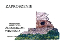 Uroczystość Patriotyczna &bdquo;Żołnierzom Września&rdquo;