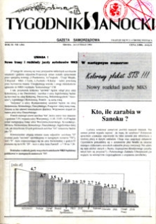 Tygodnik Sanocki, 1993, nr 1