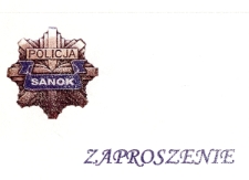 Komenda Powiatowa Policji w Sanoku : odprawa służbowa podsumowująca stan bezpieczeństwa i wynik&oacute;w służby za 2009 rok