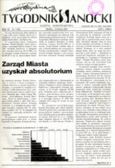 Tygodnik Sanocki, 1993, nr 7