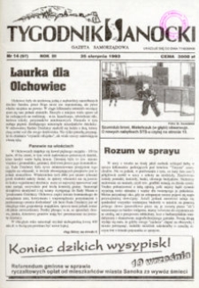 Tygodnik Sanocki, 1993, nr 14