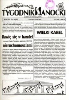 Tygodnik Sanocki, 1993, nr 16