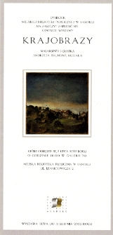 Krajobrazy : malarstwo i grafika Andrzeja Brunona Kutiaka