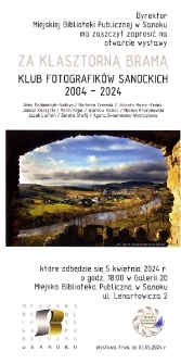 Klub Fotografik&oacute;w Sanockich : Za klasztorną bramą