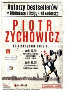Autorzy bestseller&oacute;w w Bibliotece i Księgarni Autorska : Piotr Zychowicz