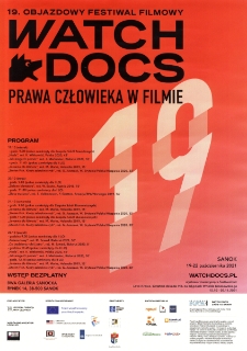 19. Objazdowy Festiwal Filmowy &bdquo;Watch Docs. Prawa człowieka w filmie&rdquo;