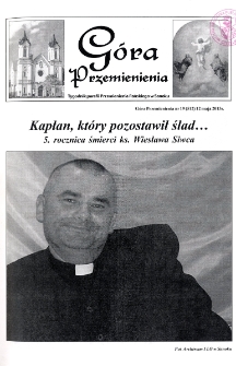 G&oacute;ra Przemienienia, 2013, nr 19