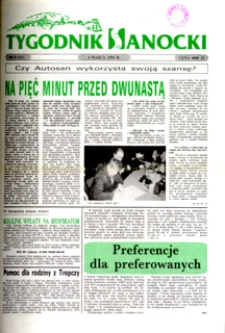 Tygodnik Sanocki, 1994, nr 9